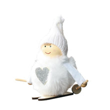 Load image into Gallery viewer, Noel Christmas Angel Girl Ski Plush Dolls