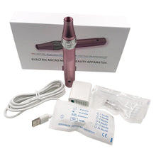 Load image into Gallery viewer, Micro tiny needles stimulate Skin tightening remove scar reduce wrinkles scar stretch marks removal device skin dr derma pen