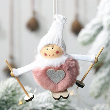 Load image into Gallery viewer, Noel Christmas Angel Girl Ski Plush Dolls