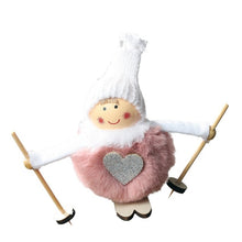 Load image into Gallery viewer, Noel Christmas Angel Girl Ski Plush Dolls