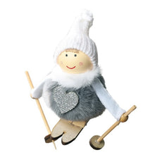 Load image into Gallery viewer, Noel Christmas Angel Girl Ski Plush Dolls